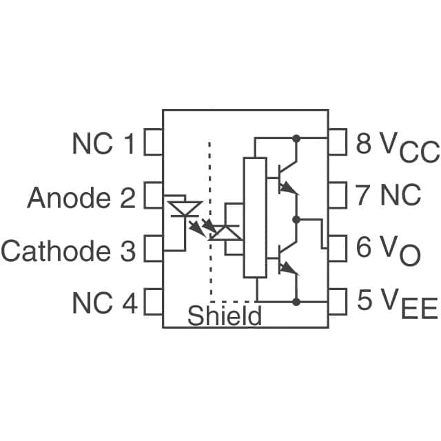 HCPL-0314-000E Broadcom Limited  Isolateurs - Pilotes de grille